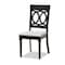 Baxton Studio Jessie Modern and Contemporary Grey Fabric and Dark Brown Finished Wood 7-Piece Dining Set 176-10538-10894-Zoro - alternate 5